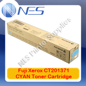 Fuji Xerox Genuine CT201371 CYAN Toner Cartridge for DocuCentre IV C2270/C2275/C3370/C3371 (15K)